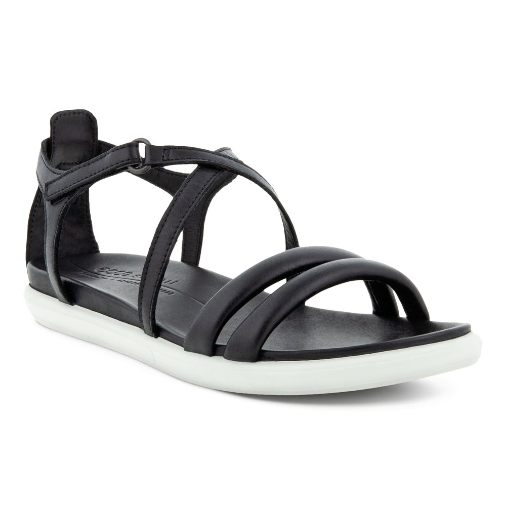 Sandalias Mujer - ECCO Simpil Flat - Negros - WPT813029